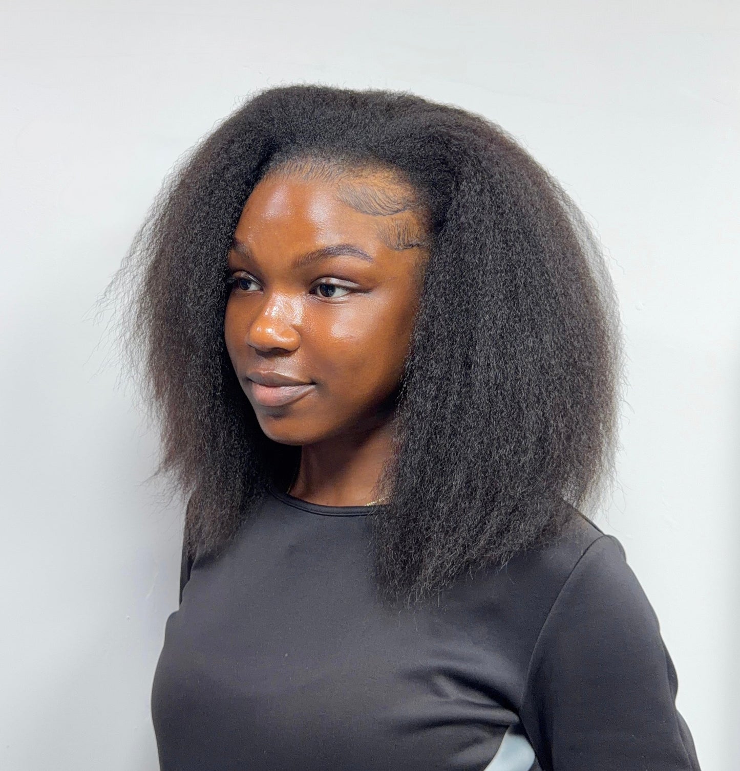 BLOWOUT HALF WIG 12”